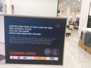 Đệm cao su Hanvico Legend Latex